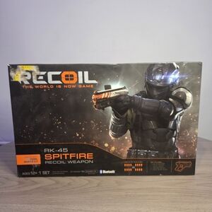 Recoil Laser Combat - RK-45 Spitfire Blaster Gun, 1 Set New Open Box